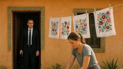 قصة كلما يعود الزوج من رحلة عمل 