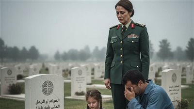 إمرأة تحمل رتبة عقيد